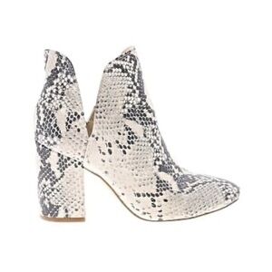 Steve Madden snake booties never worn size 7